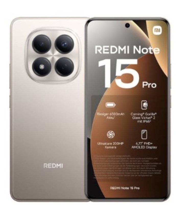 Redmi note 15 pro 4 G 8+256